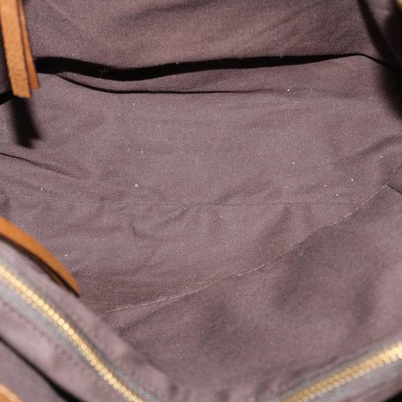 BURBERRY Shoulder Bag Canvas Black Auth hk626 - Picture 11 of 16